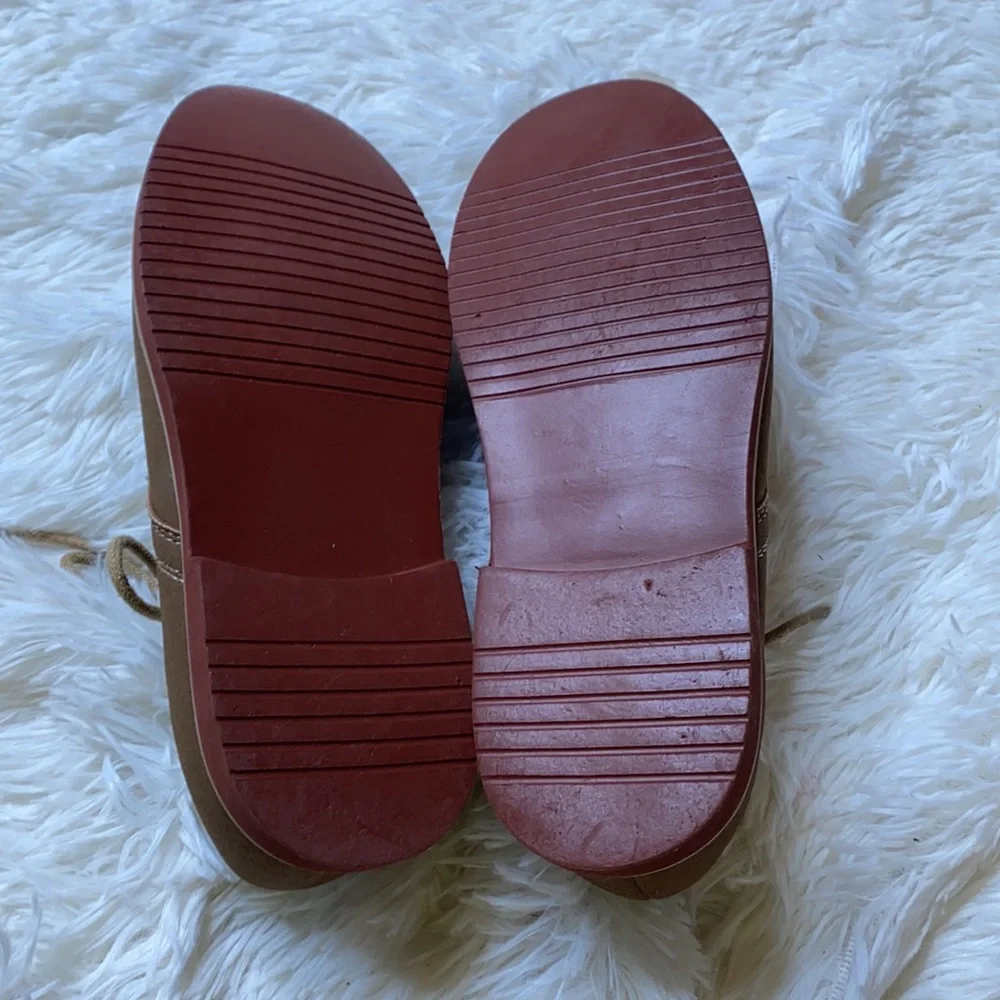 Perry Ellis Brown Burgundy Bottom Shoes Boy’s Size 2